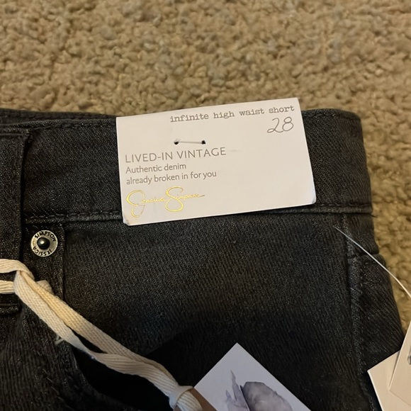 Jessica Simpson Shorts Infinite High Waist NWT Sz 28 True Bliss - Picture 5 of 6